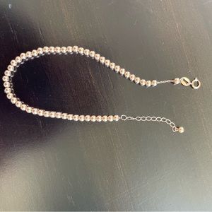 COPY - Custom 18K  Rose gold solid ball bangle bracelet, Au750 gold,